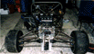 Transverse installation - chain-drive rear end