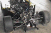 In-line engine installation